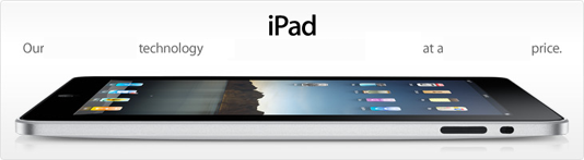iPad Advertisement (Stripped Message)